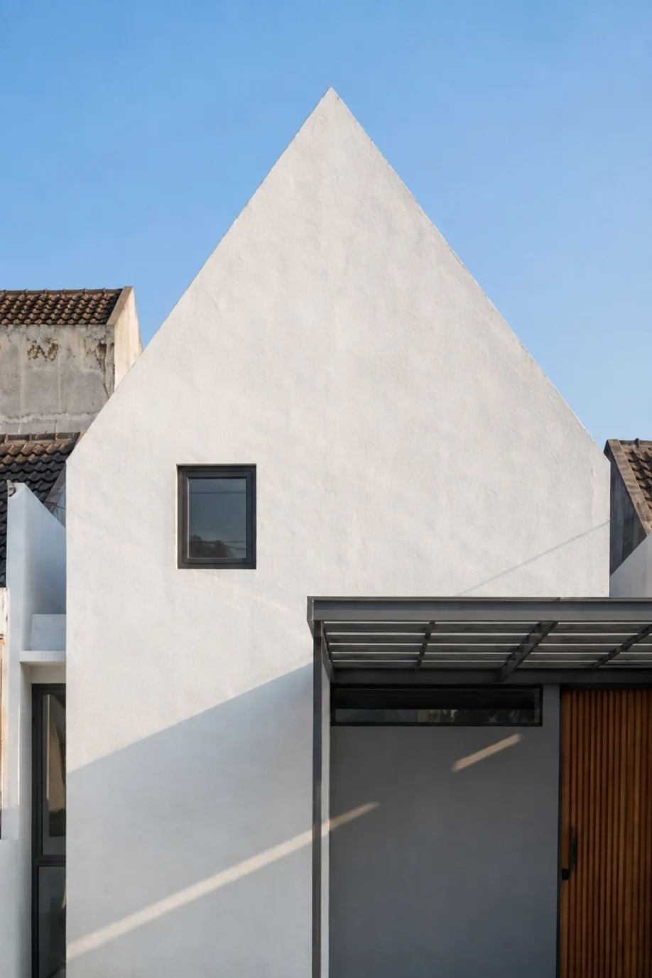 Desain Rumah Minimalis Modern di Lahan Sempit - dokumentasi proyek 10