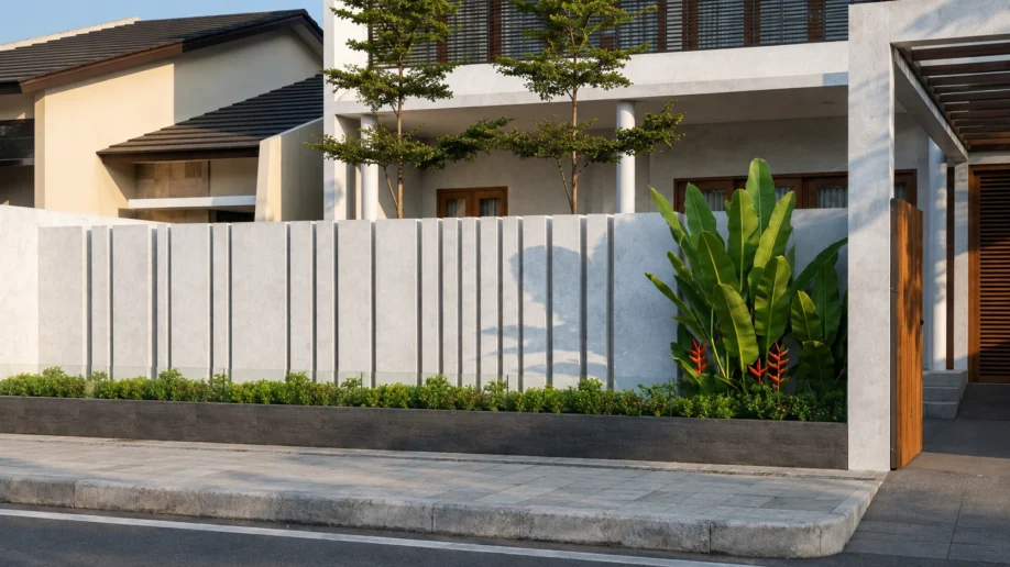 Desain Rumah Tropis Modern Dua Lantai dengan Secondary Skin - interior