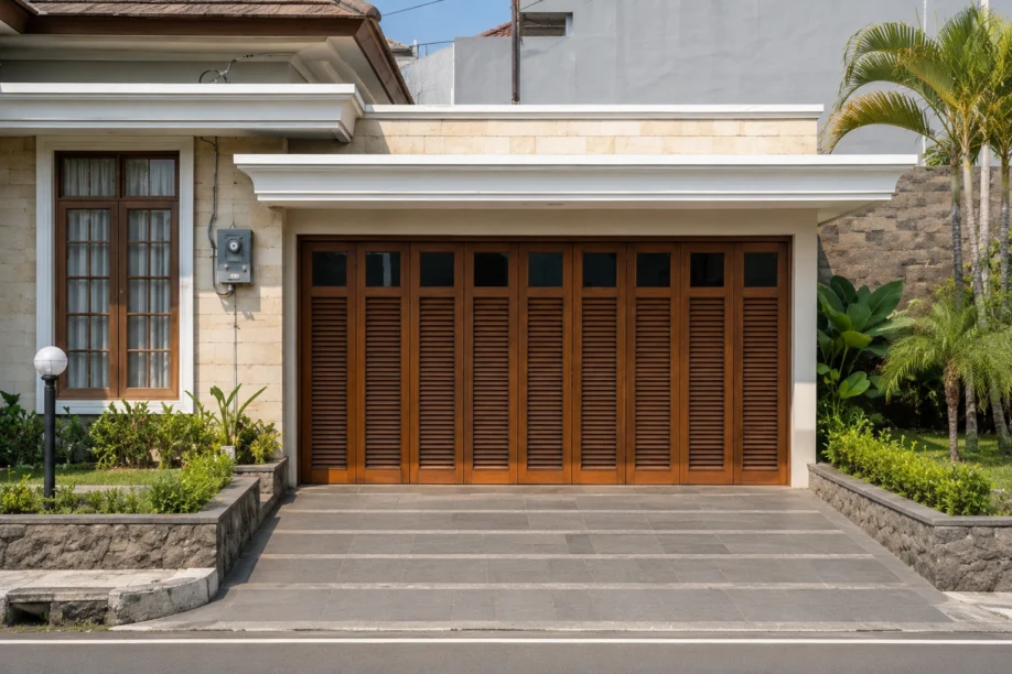 Desain Rumah Klasik Tropis Satu Lantai dengan Atap Limasan - area pendukung