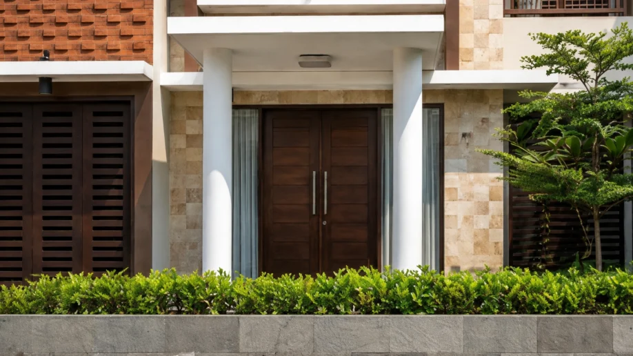 Desain Rumah Modern Tropis Dua Lantai dengan Secondary Skin - interior