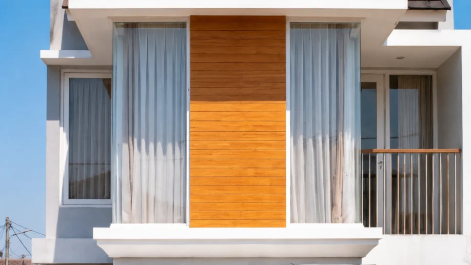 Desain Rumah Minimalis Dua Lantai dengan Aksen Kayu - interior