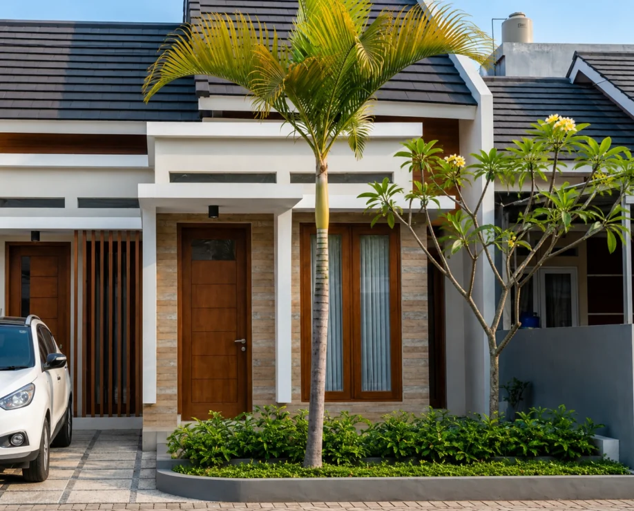 Redesain Rumah Subsidi Minimalis Tropis Satu Lantai di Lahan Terbatas - dokumentasi proyek 7