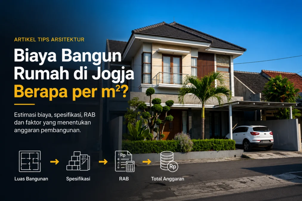 Estimasi biaya bangun rumah di Jogja per meter persegi