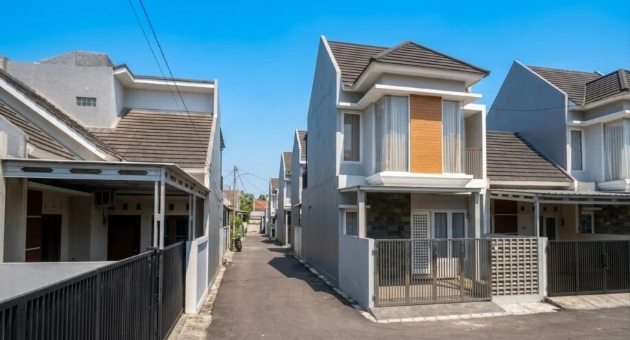 Desain Rumah Minimalis Dua Lantai dengan Aksen Kayu - dokumentasi proyek 7