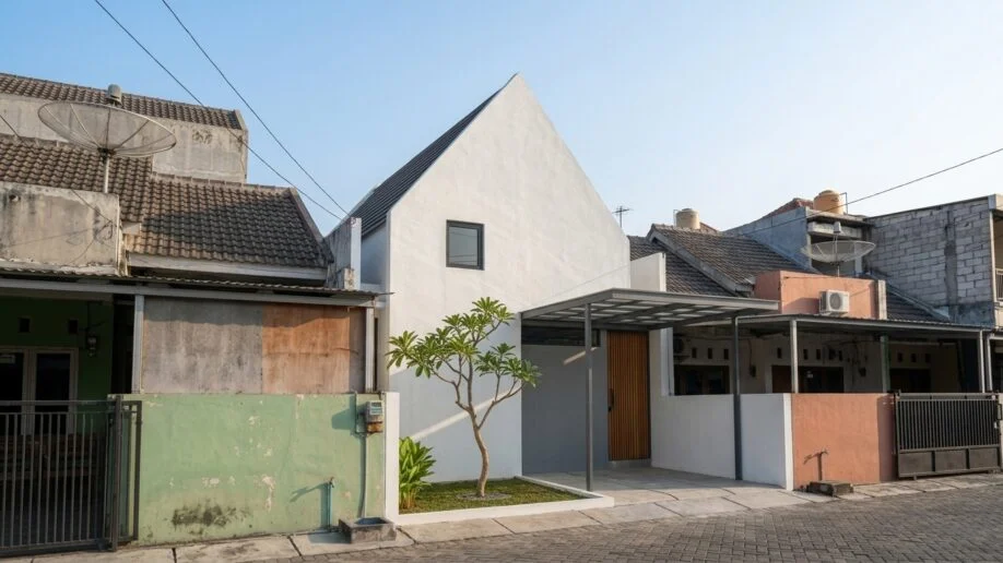 Desain Rumah Minimalis Modern di Lahan Sempit - area pendukung