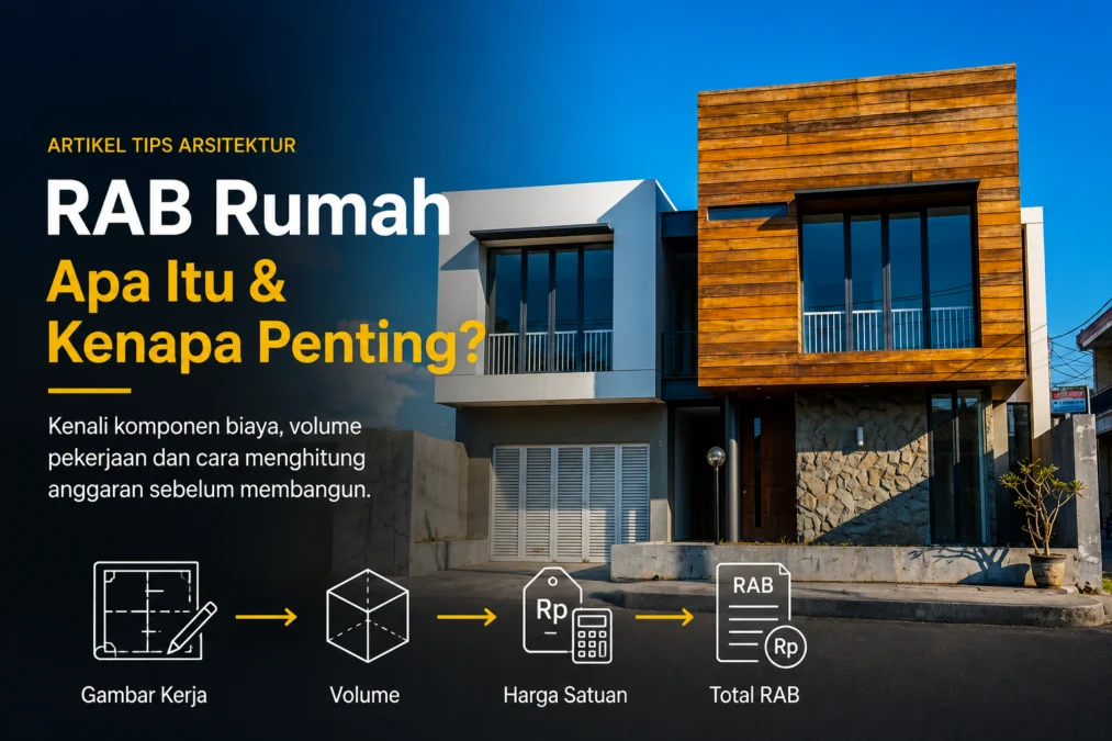 RAB rumah untuk menghitung estimasi biaya pembangunan