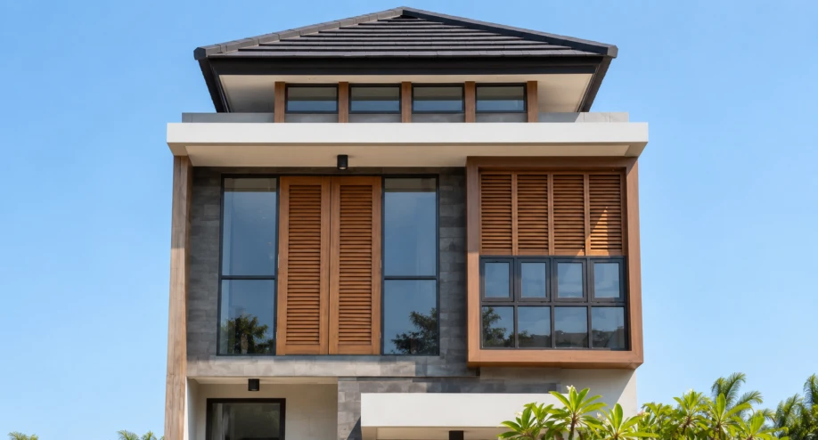 Desain Rumah Modern Tropis Dua Lantai di Lahan Sempit - interior