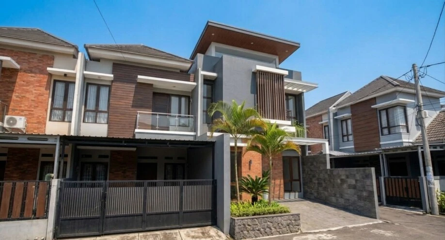 Desain Rumah Modern Kontemporer Dua Lantai dengan Secondary Skin - interior
