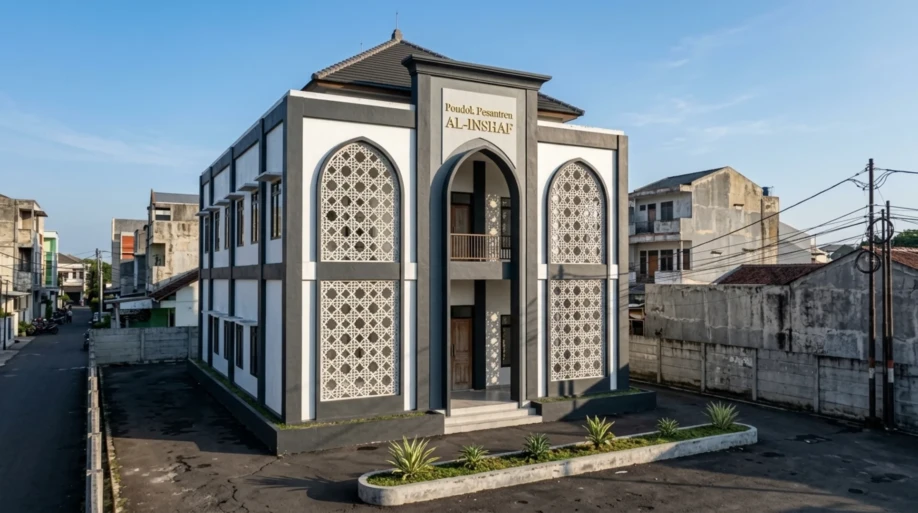 Desain Pondok Pesantren Modern Dua Lantai dengan Roster Islami - dokumentasi proyek 7