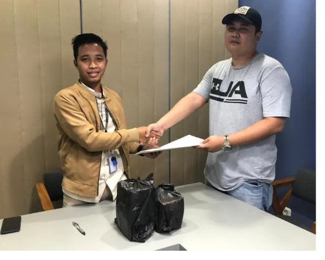 Dokumentasi pertemuan klien dan serah terima proyek Arsitek Kontraktor Jogja