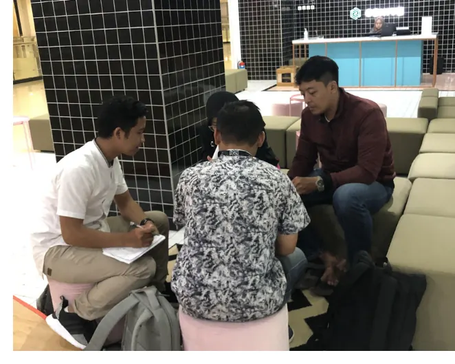 Dokumentasi konsultasi dan proses desain bersama klien Arsitek Kontraktor Jogja