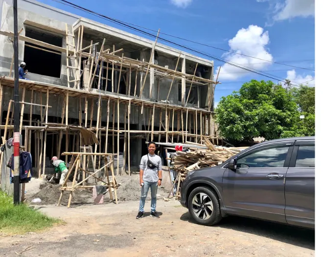Dokumentasi proses pembangunan dan pengawasan lapangan Arsitek Kontraktor Jogja
