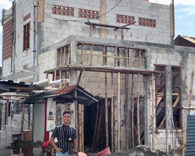 Dokumentasi proses pembangunan dan pengawasan lapangan Arsitek Kontraktor Jogja